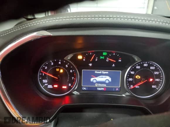 2024 Chevrolet Blazer LT z VIN 3GNKBJR44RS171295, wystawiony jako Copart lot #47431225 z przebiegiem 18 699 mil mil oraz Szkoda całkowita • Salvage title. Historia ofert i sprzedaży dostępna na DreamBid. Obrazek 9.