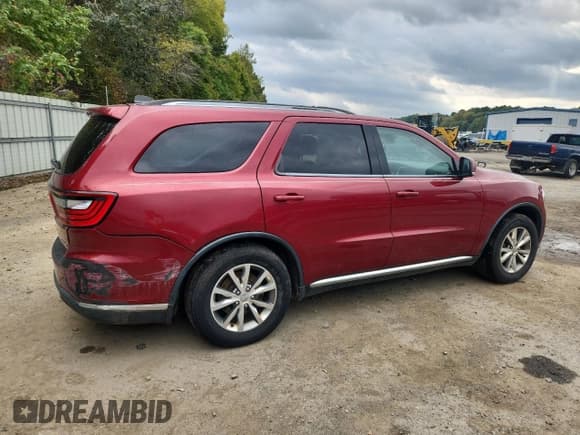 ✅ 2015 Dodge Durango Limited • VIN: 1C4RDHDG0FC132703 • Lot: 90254215. Wystawiony na Copart z przebiegiem 150 375 mil. Bezpłatny archiwum sprzedaży aukcyjnych z USA i szczegółowy raport historii pojazdu na DreamBid. Zdjęcie 3.