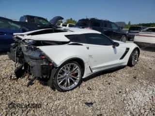 2017 Chevrolet Corvette Z06 3LZ z VIN 1G1YU2D64H5602862, wystawiony jako Copart lot #69584994 z przebiegiem 57 376 mil mil oraz Czysty tytuł • Clean title. Historia ofert i sprzedaży dostępna na DreamBid. Obrazek 3.