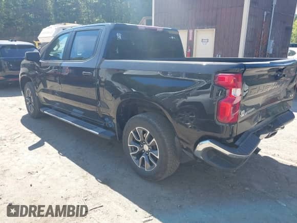 2024 Chevrolet Silverado 1500 LT with VIN 2GCUDDEDXR1172272, listed as a IAAI auction lot 43143419 with 24,084 mi miles and . Bid and sale history available at DreamBid. Image 3.
