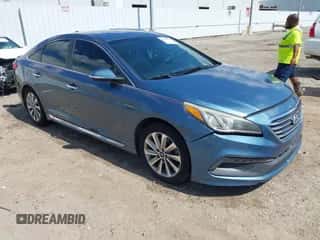 2015 Hyundai Sonata Sport with VIN 5NPE34AF4FH248125, listed as a IAAI auction lot 43407078 with 193,102 mi miles and . Bid and sale history available at DreamBid. Image 1.