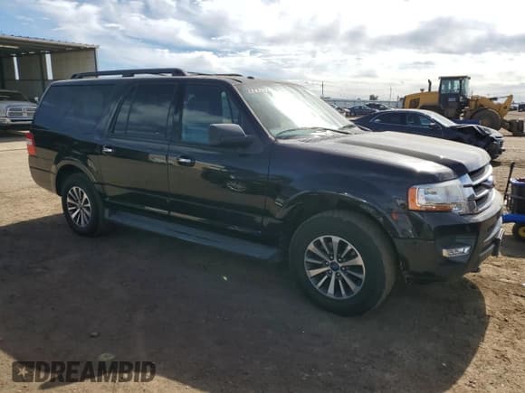 ✅ 2016 Ford Expedition Max XLT • VIN: 1FMJK1JT6GEF29894 • Lot: 85830555. Listed on Copart with 165,050 mi. Free auction sales archive from the USA and detailed vehicle history report at DreamBid. Image 4.