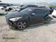 2013 Hyundai Veloster Turbo z VIN KMHTC6AE5DU147457, wystawiony jako Copart lot #65047405 z przebiegiem 108 688 mil mil oraz Szkoda całkowita • Salvage title. Historia ofert i sprzedaży dostępna na DreamBid. Obrazek 1.