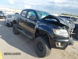 2018 Chevrolet Colorado 4WD Z71 z VIN 1GCPTDE10J1109407, wystawiony jako IAAI lot #43369076 z przebiegiem 189 398 mil mil oraz . Historia ofert i sprzedaży dostępna na DreamBid. Obrazek 1.
