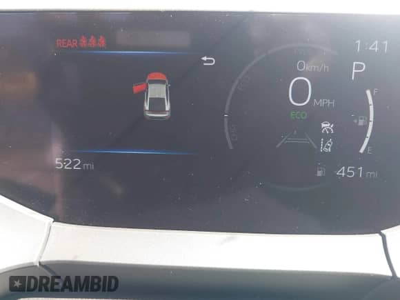 2025 Toyota Prius LE с VIN JTDACAAU5S3050686, выставлен на аукционе IAAI как лот 41831125 с пробегом 522 миль миль и . История ставок и продаж доступна на DreamBid. Изображение 7.