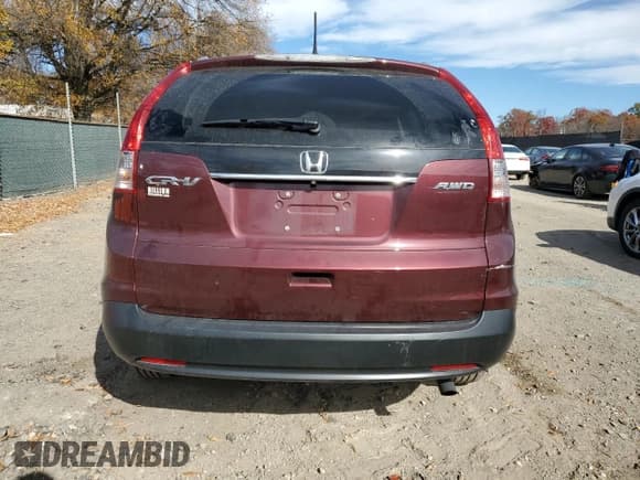 ✅ 2014 Honda CR-V EX-L • VIN: 5J6RM4H74EL106620 • Lot: 91136045. Wystawiony na Copart z przebiegiem 41 562 mil. Bezpłatny archiwum sprzedaży aukcyjnych z USA i szczegółowy raport historii pojazdu na DreamBid. Zdjęcie 6.