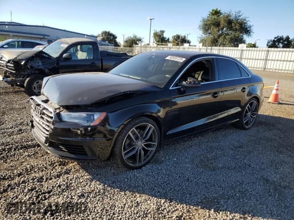 ✅ 2015 Audi A3 Premium Plus • VIN: WAUEFGFF7F1071723 • Lot: 90538725. Listed on Copart with 125,555 mi. Free auction sales archive from the USA and detailed vehicle history report at DreamBid. Image 1.