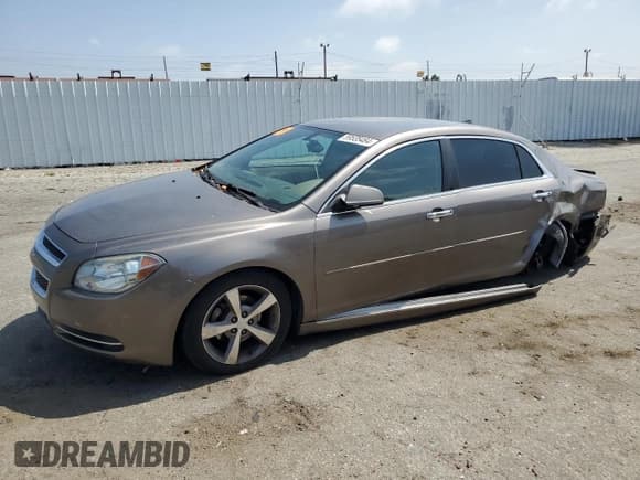 ✅ 2012 Chevrolet Malibu 1LT • VIN: 1G1ZC5E07CF329020 • Lot: 59535484. Listed on Copart with 169,201 mi. Free auction sales archive from the USA and detailed vehicle history report at DreamBid. Image 1.