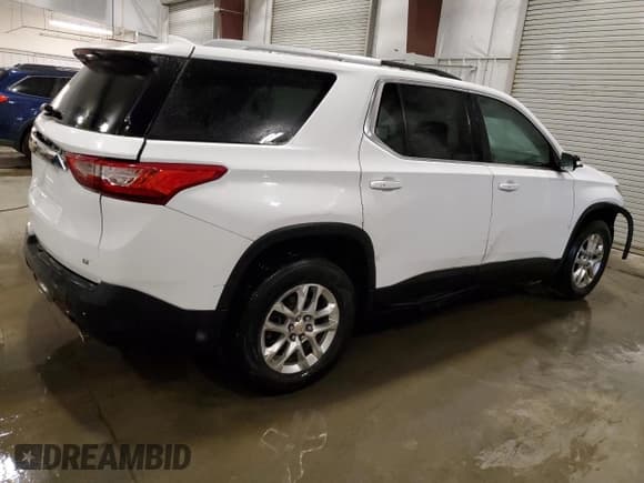 ✅ 2018 Chevrolet Traverse LT Cloth • VIN: 1GNERGKW9JJ213828 • Lot: 81587265. Wystawiony na Copart z przebiegiem 186 234 mil. Bezpłatny archiwum sprzedaży aukcyjnych z USA i szczegółowy raport historii pojazdu na DreamBid. Zdjęcie 3.