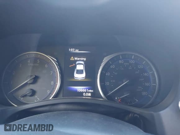 ✅ 2019 Infiniti Q60 Luxe • VIN: JN1EV7ELXKM291107 • Lot: 43461987. Listed on IAAI with 106,661 mi. Free auction sales archive from the USA and detailed vehicle history report at DreamBid. Image 7.