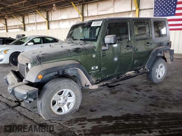 ✅ 2008 Jeep Wrangler Unlimited X • VIN: 1J4GA39118L608025 • Лот: 44418635. Опубликован ранее на Copart с пробегом 207 862 миль. Бесплатный доступ к архиву аукционных продаж из США и подробный отчёт об истории автомобиля на DreamBid. Изображение 1.