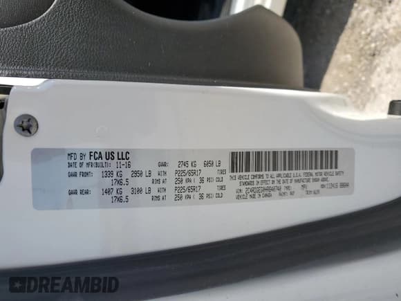 ✅ 2017 Dodge Grand Caravan GT • VIN: 2C4RDGEG0HR640740 • Lot: 80894605. Wystawiony na Copart z przebiegiem 102 523 mil. Bezpłatny archiwum sprzedaży aukcyjnych z USA i szczegółowy raport historii pojazdu na DreamBid. Zdjęcie 13.