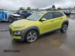 ✅ 2020 Hyundai Kona Ultimate • VIN: KM8K5CA50LU530080 • Лот: 83839795. Опубликован ранее на Copart с пробегом 61 215 миль. Бесплатный доступ к архиву аукционных продаж из США и подробный отчёт об истории автомобиля на DreamBid. Изображение 1.