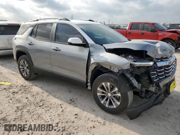 2025 Chevrolet Equinox FWD LT с VIN 3GNAXHEG2SL290954, выставлен на аукционе Copart как лот 53758315 с пробегом 593 миль миль и Списание • Salvage title. История ставок и продаж доступна на DreamBid. Изображение 4.