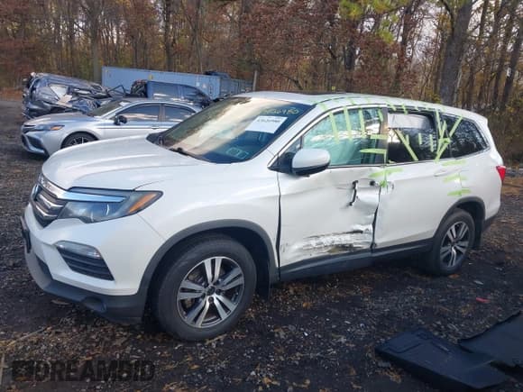 ✅ 2017 Honda Pilot EX-L • VIN: 5FNYF6H56HB086190 • Lot: 43626980. Listed on IAAI with 146,478 mi. Free auction sales archive from the USA and detailed vehicle history report at DreamBid. Image 14.