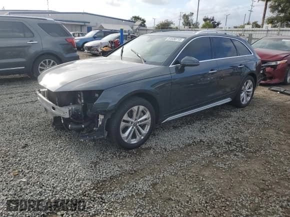 ✅ 2021 Audi A4 allroad Premium Plus • VIN: WA18AAF43MA005512 • Lot: 51530715. Listed on Copart with 45,770 mi. Free auction sales archive from the USA and detailed vehicle history report at DreamBid. Image 1.