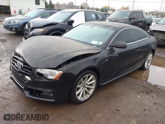 ✅ 2016 Audi A5 Premium Plus • VIN: WAUM2AFR0GA012089 • Lot: 43760679. Listed on IAAI with 68,239 mi. Free auction sales archive from the USA and detailed vehicle history report at DreamBid. Image 2.