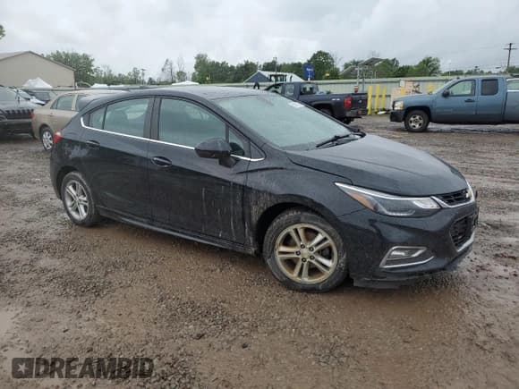 ✅ 2017 Chevrolet Cruze LT • VIN: 3G1BE6SM1HS578280 • Lot: 56129973. Listed on Copart with 100,677 mi. Free auction sales archive from the USA and detailed vehicle history report at DreamBid. Image 4.