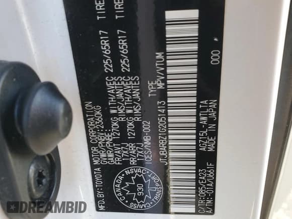 ✅ 2016 Lexus NX 200t • VIN: JTJBARBZ1G2051413 • Lot: 90322285. Listed on Copart with 112,292 mi. Free auction sales archive from the USA and detailed vehicle history report at DreamBid. Image 12.