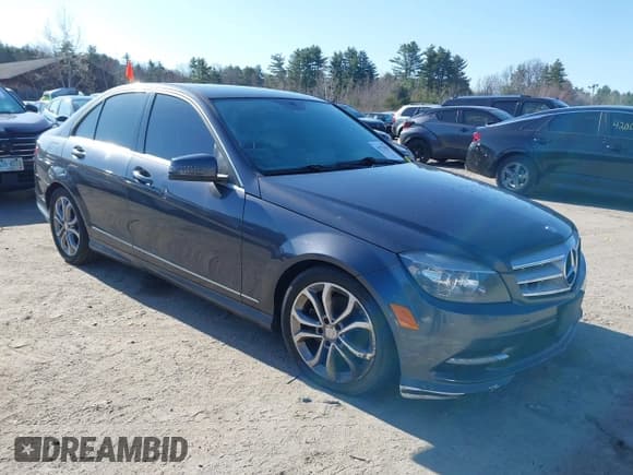 ✅ 2011 Mercedes-Benz C 300 Sport • VIN: WDDGF8BB3BR185319 • Lot: 41973829. Listed on IAAI with Not provided. Free auction sales archive from the USA and detailed vehicle history report at DreamBid. Image 1.