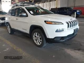 ✅ 2016 Jeep Cherokee Sport • VIN: 1C4PJMAB1GW278142 • Lot: 43108040. Listed on IAAI with 129,482 mi. Free auction sales archive from the USA and detailed vehicle history report at DreamBid. Image 1.