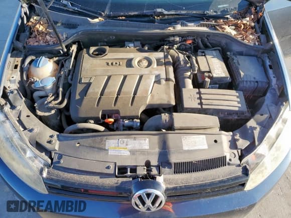 ✅ 2013 Volkswagen Golf TDI w/Tech Pkg • VIN: WVWMM7AJ7DW033425 • Lot: 54090105. Listed on Copart with 122,105 mi. Free auction sales archive from the USA and detailed vehicle history report at DreamBid. Image 11.