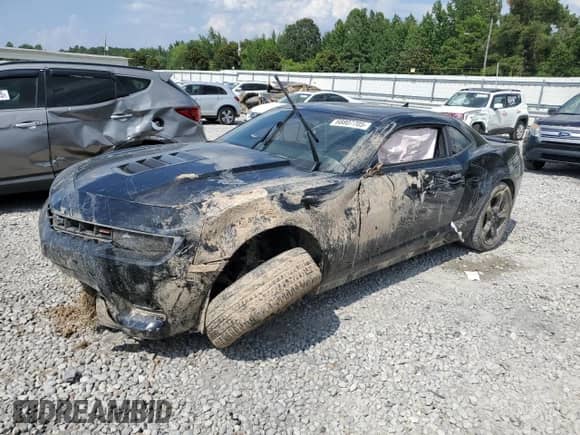 2015 Chevrolet Camaro SS with VIN 2G1FH1EJ1F9173947, listed as a Copart auction lot 68807705 with 98,104 mi miles and Salvage title. Bid and sale history available at DreamBid. Image 1.