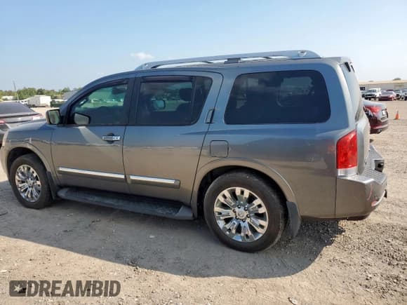✅ 2015 Nissan Armada Platinum • VIN: 5N1BA0NF9FN612949 • Lot: 80178025. Listed on Copart with 128,379 mi. Free auction sales archive from the USA and detailed vehicle history report at DreamBid. Image 2.