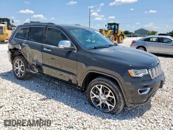 ✅ 2019 Jeep Grand Cherokee Overland • VIN: 1C4RJFCG8KC638790 • Lot: 69381215. Listed on Copart with 49,150 mi. Free auction sales archive from the USA and detailed vehicle history report at DreamBid. Image 4.