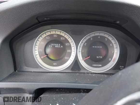 ✅ 2013 Volvo S60 T5 Premier • VIN: YV1612FS2D2205609 • Lot: 43649381. Listed on IAAI with 107,654 mi. Free auction sales archive from the USA and detailed vehicle history report at DreamBid. Image 7.