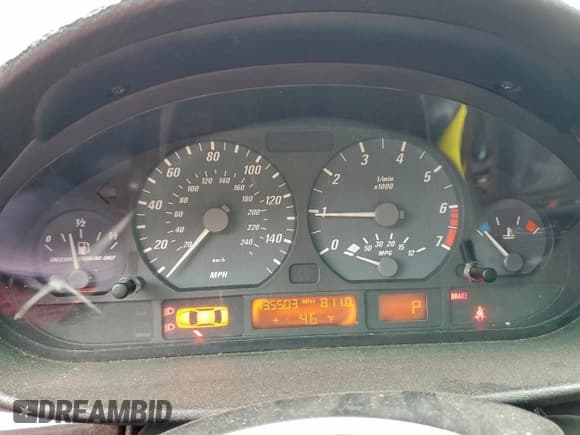 ✅ 2001 BMW 3 Series 325Ci • VIN: WBABS33441JY56820 • Лот: 95968385. Опубликован ранее на Copart с пробегом 135 503 миль. Бесплатный доступ к архиву аукционных продаж из США и подробный отчёт об истории автомобиля на DreamBid. Изображение 9.