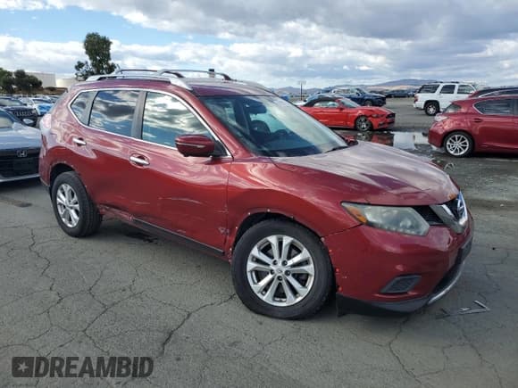 ✅ 2015 Nissan Rogue S • VIN: 5N1AT2MK9FC856483 • Lot: 84480715. Listed on Copart with 163,313 mi. Free auction sales archive from the USA and detailed vehicle history report at DreamBid. Image 4.