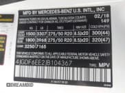 ✅ 2018 Mercedes-Benz GLS 450 • VIN: 4JGDF6EE2JB104367 • Lot: 42351124. Listed on IAAI with 141,031 mi. Free auction sales archive from the USA and detailed vehicle history report at DreamBid. Image 9.