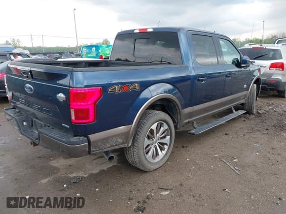 ✅ 2019 Ford F-150 XL • VIN: 1FTEW1E48KFA44785 • Lot: 42156588. Listed on IAAI with 84,493 mi. Free auction sales archive from the USA and detailed vehicle history report at DreamBid. Image 4.