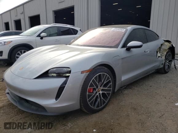 ✅ 2020 Porsche Taycan 4S • VIN: WP0AB2Y19LSA50933 • Lot: 43690383. Listed on Copart with 37,902 mi. Free auction sales archive from the USA and detailed vehicle history report at DreamBid. Image 1.