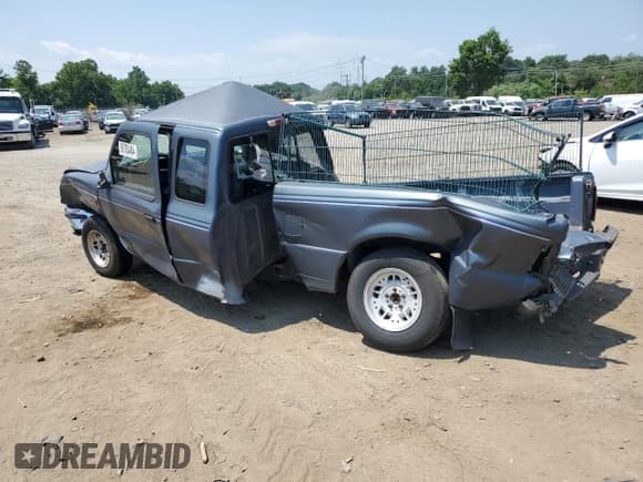✅ 1993 Ford Ranger Splash • VIN: 1FTCR14X2PTA70219 • Lot: 67594664. Listed on Copart with 87,359 mi. Free auction sales archive from the USA and detailed vehicle history report at DreamBid. Image 2.