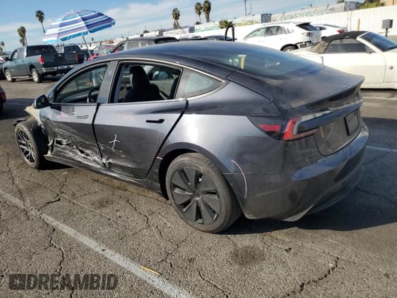 ✅ 2024 Tesla Model 3 • VIN: 5YJ3E1EA8RF744353 • Лот: 85215934. Опубликован ранее на Copart с пробегом 2 423 миль. Бесплатный доступ к архиву аукционных продаж из США и подробный отчёт об истории автомобиля на DreamBid. Изображение 2.