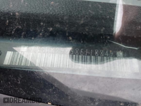 ✅ 2008 Chevrolet Silverado 2500HD LTZ • VIN: 1GCHK29658E118849 • Lot: 43683198. Listed on IAAI with 150,447 mi. Free auction sales archive from the USA and detailed vehicle history report at DreamBid. Image 9.