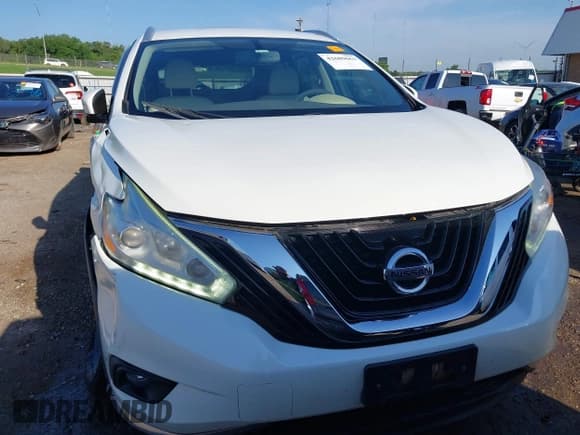 ✅ 2017 Nissan Murano Platinum • VIN: 5N1AZ2MG9HN125554 • Lot: 42689663. Listed on IAAI with 37,097 mi. Free auction sales archive from the USA and detailed vehicle history report at DreamBid. Image 13.