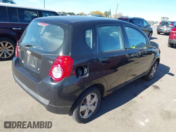 2009 Chevrolet Aveo 1LT с VIN KL1TD66E99B646525, выставлен на аукционе IAAI как лот 43568591 с пробегом 121 806 миль миль и . История ставок и продаж доступна на DreamBid. Изображение 4.