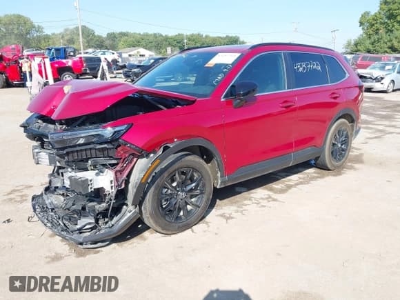 ✅ 2025 Honda CR-V Sport-L • VIN: 7FARS6H86SE040803 • Lot: 43237722. Wystawiony na IAAI z przebiegiem 30 483 mil. Bezpłatny archiwum sprzedaży aukcyjnych z USA i szczegółowy raport historii pojazdu na DreamBid. Zdjęcie 2.