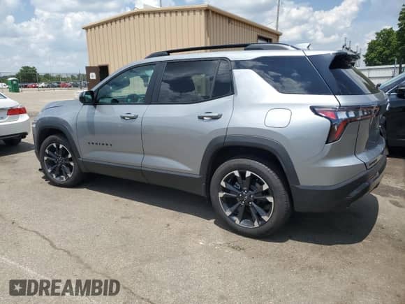 2025 Chevrolet Equinox FWD RS с VIN 3GNAXLEG4SL258008, выставлен на аукционе Copart как лот 62169805 с пробегом 1 786 миль миль и Списание • Salvage title. История ставок и продаж доступна на DreamBid. Изображение 2.