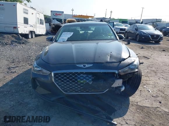 ✅ 2020 Genesis G70 2.0T • VIN: KMTG34LAXLU055376 • Лот: 42401088. Опубликован ранее на IAAI с пробегом 55 213 миль. Бесплатный доступ к архиву аукционных продаж из США и подробный отчёт об истории автомобиля на DreamBid. Изображение 11.