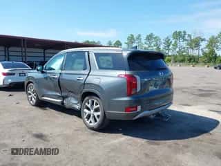 2022 Hyundai Palisade Limited z VIN KM8R54HE1NU405988, wystawiony jako IAAI lot #43269990 z przebiegiem 51 201 mil mil oraz . Historia ofert i sprzedaży dostępna na DreamBid. Obrazek 3.