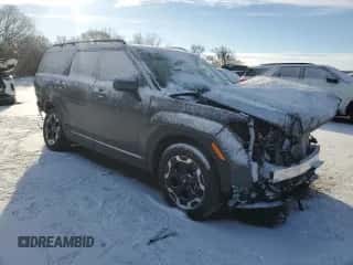 2025 Hyundai Santa Fe SEL с VIN 5NMP24GL6SH070167, выставлен на аукционе Copart как лот 87998205 с пробегом 12 543 миль миль и Списание • Salvage title. История ставок и продаж доступна на DreamBid. Изображение 4.