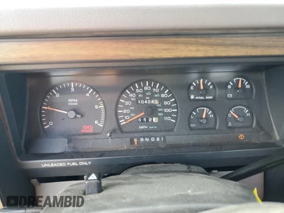 ✅ 1996 Dodge Dakota • VIN: 1B7GL23X3TS600014 • Lot: 89890275. Listed on Copart with 104,240 mi. Free auction sales archive from the USA and detailed vehicle history report at DreamBid. Image 9.