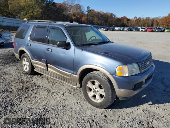 ✅ 2003 Ford Explorer Eddie Bauer • VIN: 1FMZU74K73ZB00642 • Lot: 91101255. Wystawiony na Copart z przebiegiem 155 783 mil. Bezpłatny archiwum sprzedaży aukcyjnych z USA i szczegółowy raport historii pojazdu na DreamBid. Zdjęcie 4.