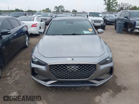 ✅ 2021 Genesis G70 3.3T • VIN: KMTG34LE0MU066553 • Лот: 43366038. Опубликован ранее на IAAI с пробегом 54 337 миль. Бесплатный доступ к архиву аукционных продаж из США и подробный отчёт об истории автомобиля на DreamBid. Изображение 12.