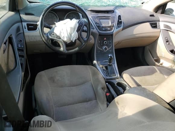 ✅ 2016 Hyundai Elantra SE • VIN: 5NPDH4AE6GH673898 • Lot: 60817505. Listed on Copart with Not provided. Free auction sales archive from the USA and detailed vehicle history report at DreamBid. Image 8.