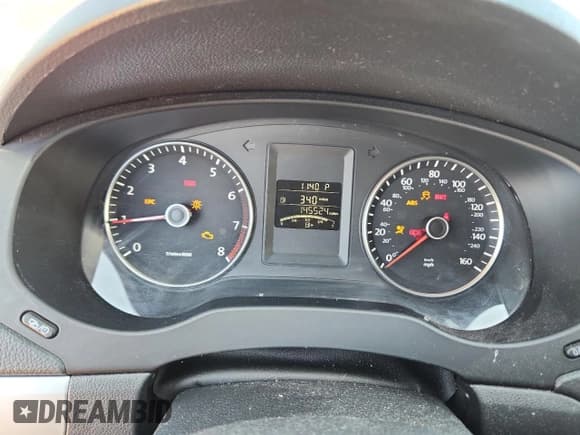 ✅ 2013 Volkswagen Jetta SE • VIN: 3VWDP7AJ8DM289545 • Lot: 85133635. Listed on Copart with 145,524 mi. Free auction sales archive from the USA and detailed vehicle history report at DreamBid. Image 9.